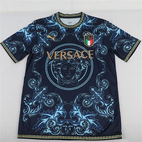 versace italy football top.